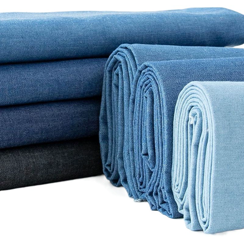 В наличии поставка 16 хлопчатобумажная джинсовая ткань весенне-летняя детская рубашка Молодежная ткань сумки обувь и головные уборы ткань