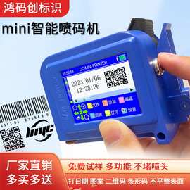 12.7mm便携式小型生产日期价格标签打码器mini手持喷码机厂家直销
