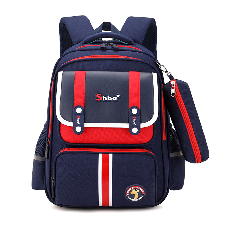 Mochila escolar para estudiantes de escuela primaria para niños 1-3-6 grado ligero reducción de Carga Protección de la columna vertebral bolsas escolares