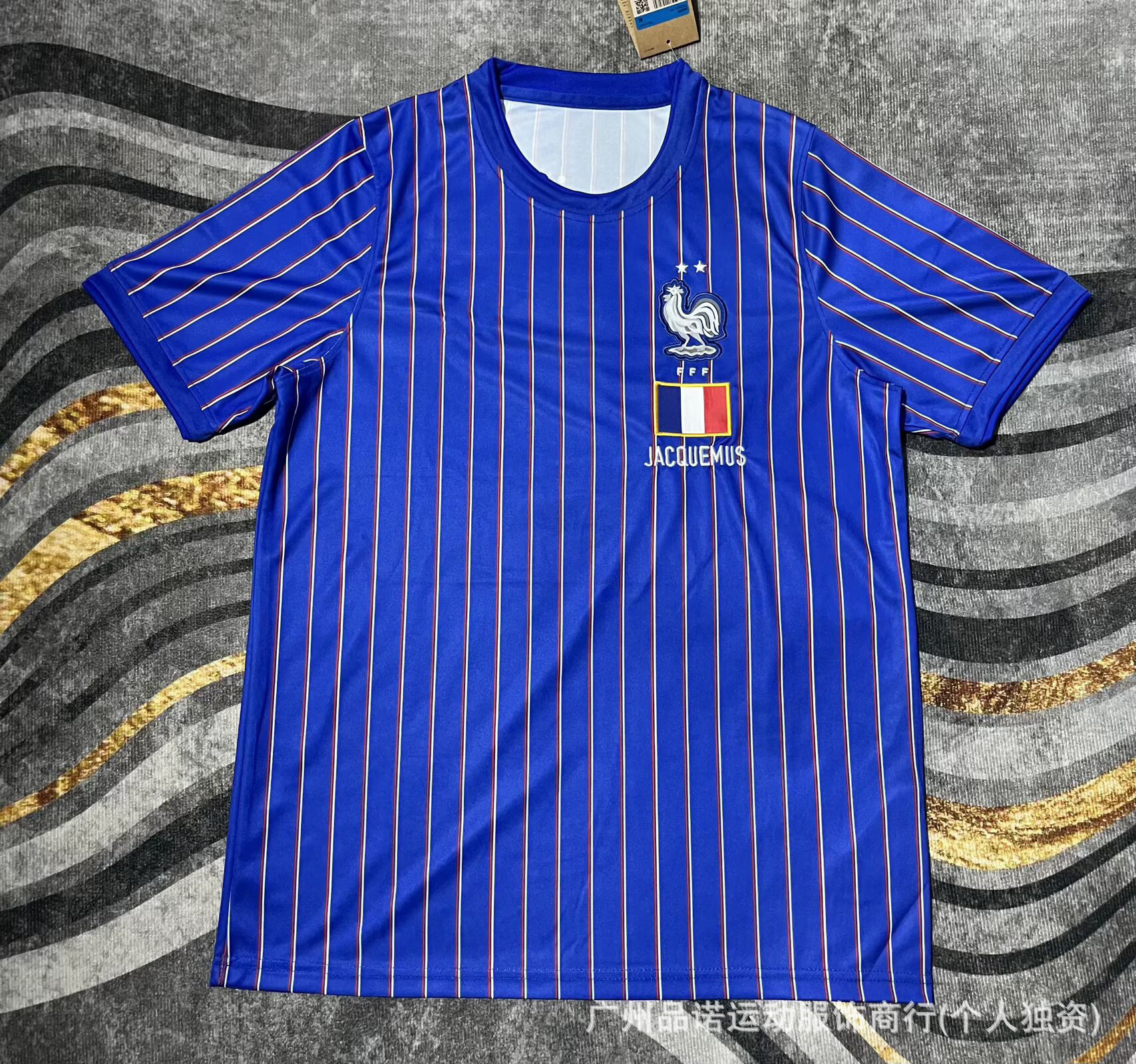 2627 Camiseta de fútbol de la Copa del Mundo Argentina Brasil Francia España Noruega Inglaterra camiseta de mangas cortas image 82