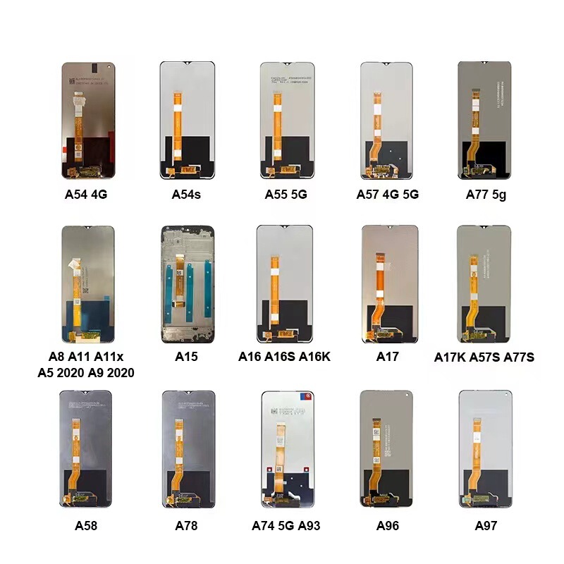 Suitable for Oppo A5 2020 A5S A3S A53 A54 A16 A17 A18 A57 A58 Screen Assembly