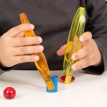 儿童彩色塑料镊子蒙氏教具幼儿精细动作夹豆子大镊子实验观察夹