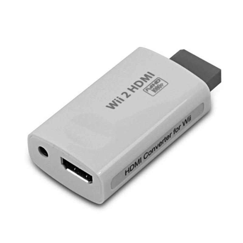Популярный HD-конвертер прямые продажи завода Wii2HDMI HDOutput 1080P/WII к HDMI-конвертер