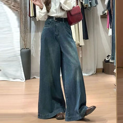 大きい足のジーパンの女性の大衆は新型の復古のゆったりしている感じを設計します。