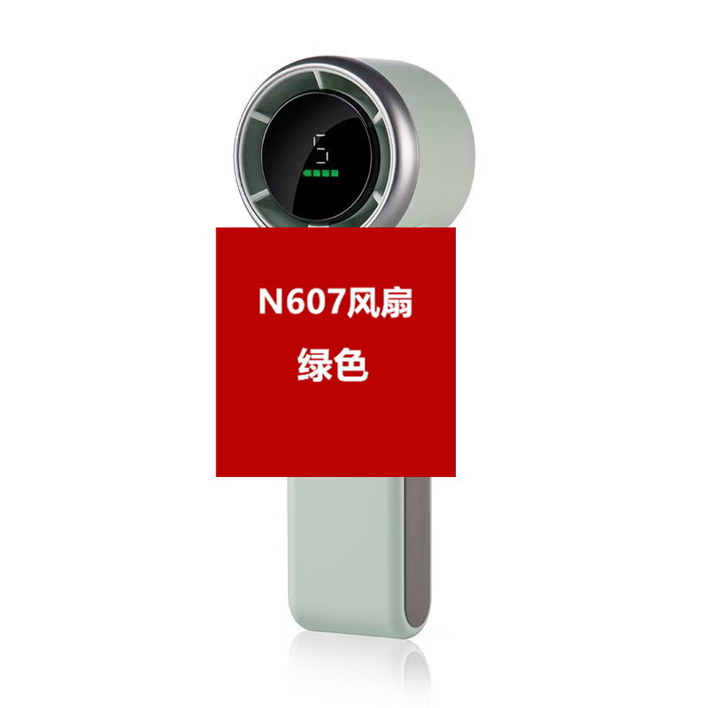 100速高速手持ちファンusbミニ携帯充電ターボ小型ファンデジタル表示デスクトップファンGS5|undefined