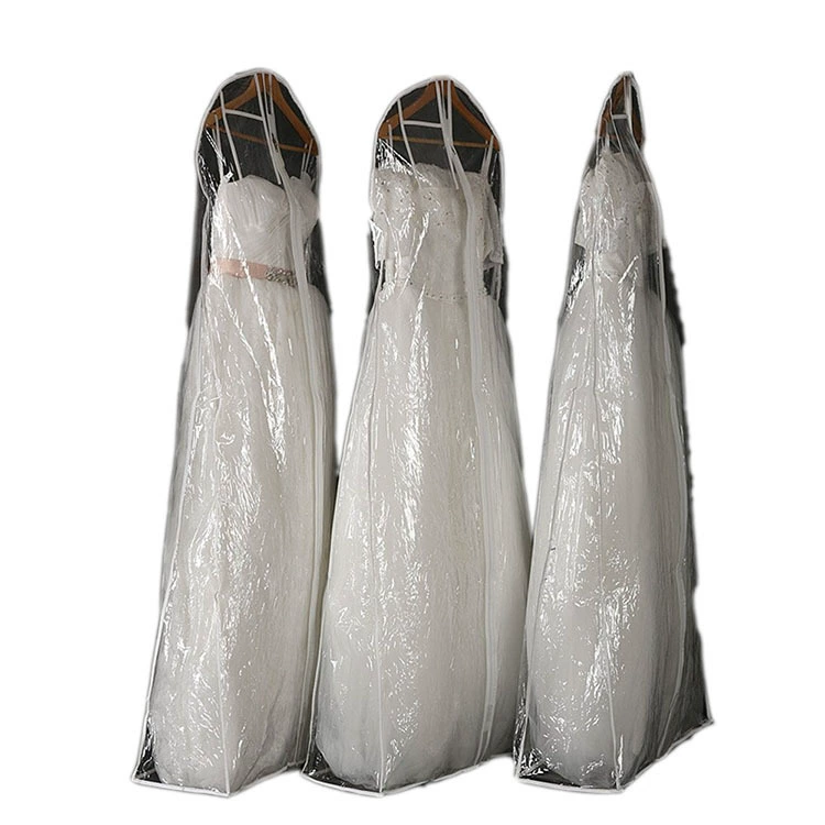 Hanfu PVC for bride, dustproof evening dress, wedding dress, dust cover, Amazon