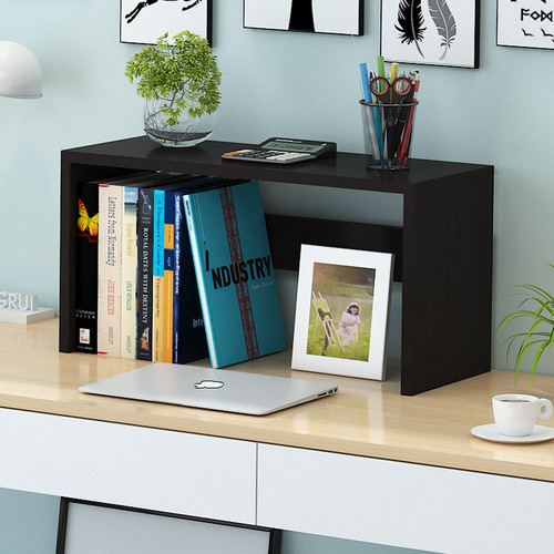 Desktop bookshelf storage rack multi-layer student tiered simple office desk desk small storage shelf book cabinet book stand