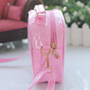 A new creative two -sided pattern handbody PU leather girl shoulder bag