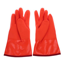 安思尔Ansell 23-700 防寒保暖 耐低温 防荧光橙色  工业尼龙手套