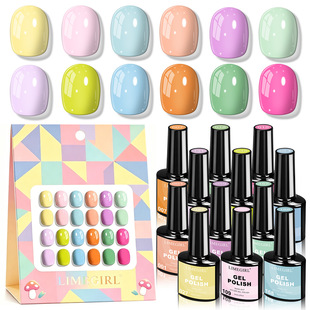 Gel Polish Set 12ɫ�����z���bHEMA-Free�羳�⯟�������l
