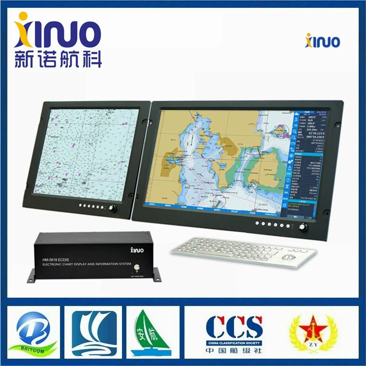 Новая HM-5818 электронная карта и информационная система (ECDIS) с 24-дюймовым ЖК-дисплеем CCS