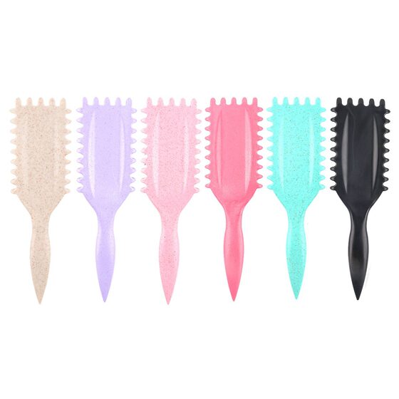 Amazon New Bounce Style Curly Hair Comb Air Cushion Massage Comb Air Bag Hair Comb Big Wave Curly Hair Comb