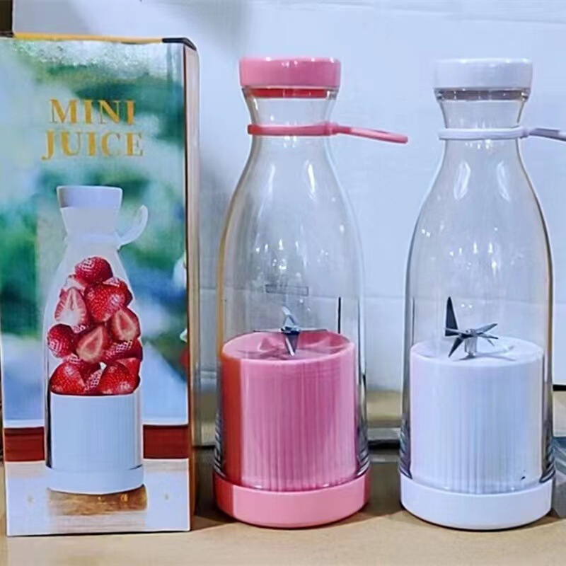 電気ジューサー携帯ジューサーコップジューサー瓶家庭用小型充電付きコップ6葉刀学生ジューサー|undefined