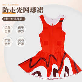 新款网球服女款比赛团购可来图定 制