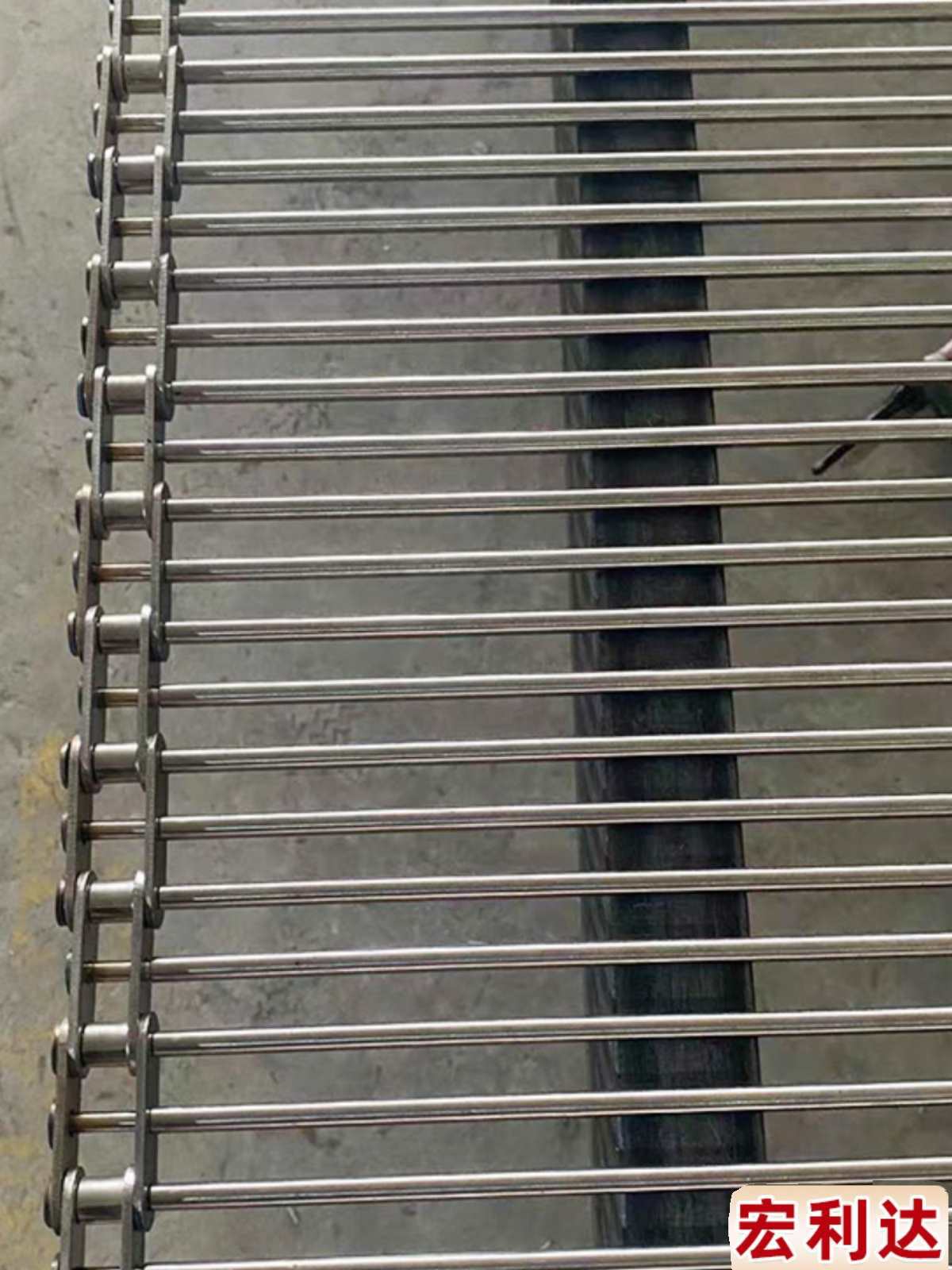 水下割草机链杆网带输送带不锈钢支轴链水草收割机支杆链条输送带