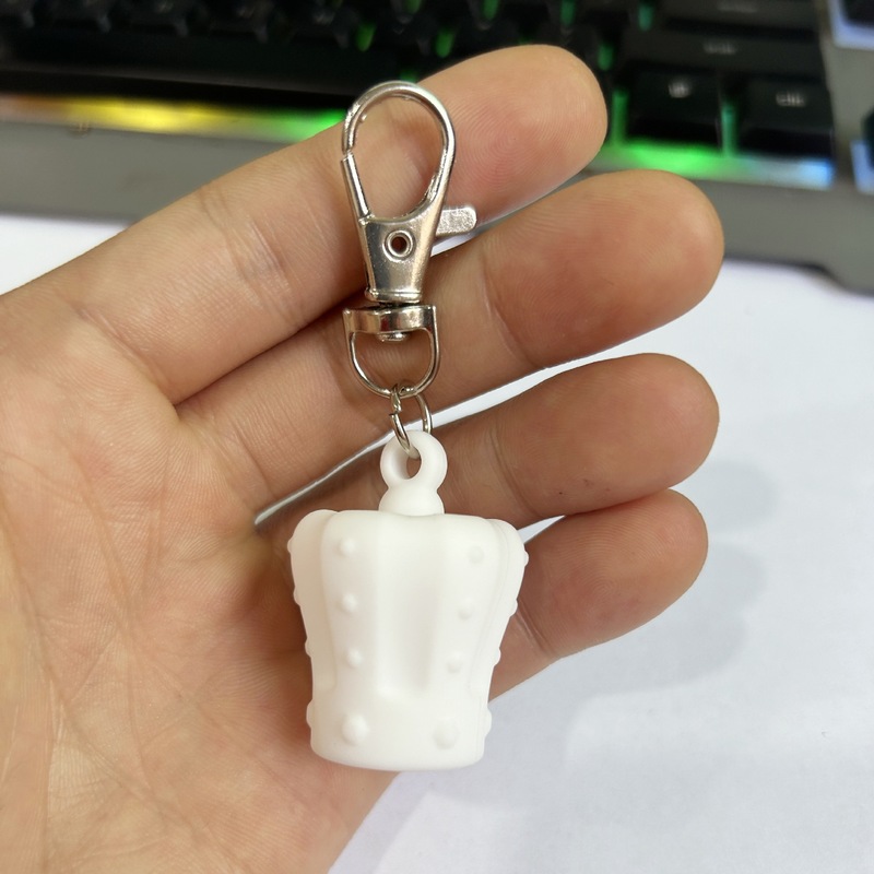 跨境GLOSSGRL Keychain Cap for Lipgloss and Balm唇彩钥匙链帽|undefined
