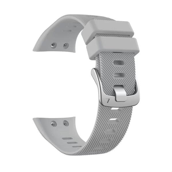 (silver buckle) gray