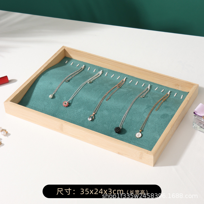 대나무 20 목걸이 접시