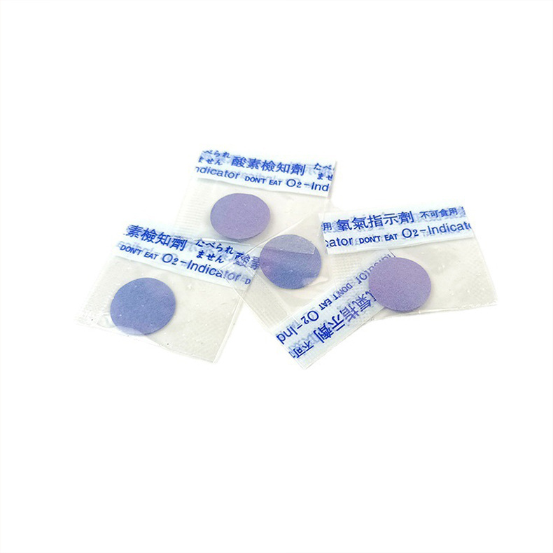 Parche Indicador de cambio de color para agente de detección de ácido alimentario agente de detección de oxígeno Indicador de oxígeno desoxi dedicado transfronterizo