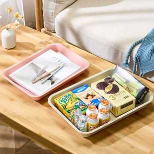 ✅ Deepened Plastic Tray Rectangular Kindergarten Storage Water Cup Storage Tray Serving Braised Cooked Food Display Tray Commercial
