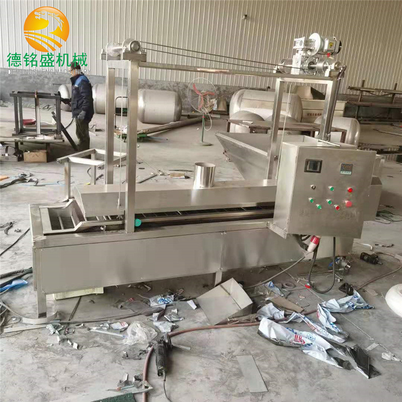 大学生创业购买油条全自动油炸机 翻面式波轮油条油炸机