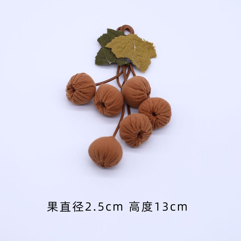 民族风创意手工布艺山楂串挂件葡萄服装包窗帘酒店diy装饰品辅料|undefined