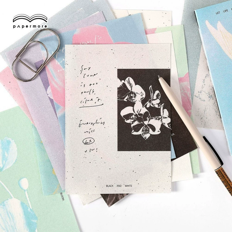 - PaperMore Человеческий мир серия материалы ретро стиль инст стиль заметки DIY фоновая декораNotes