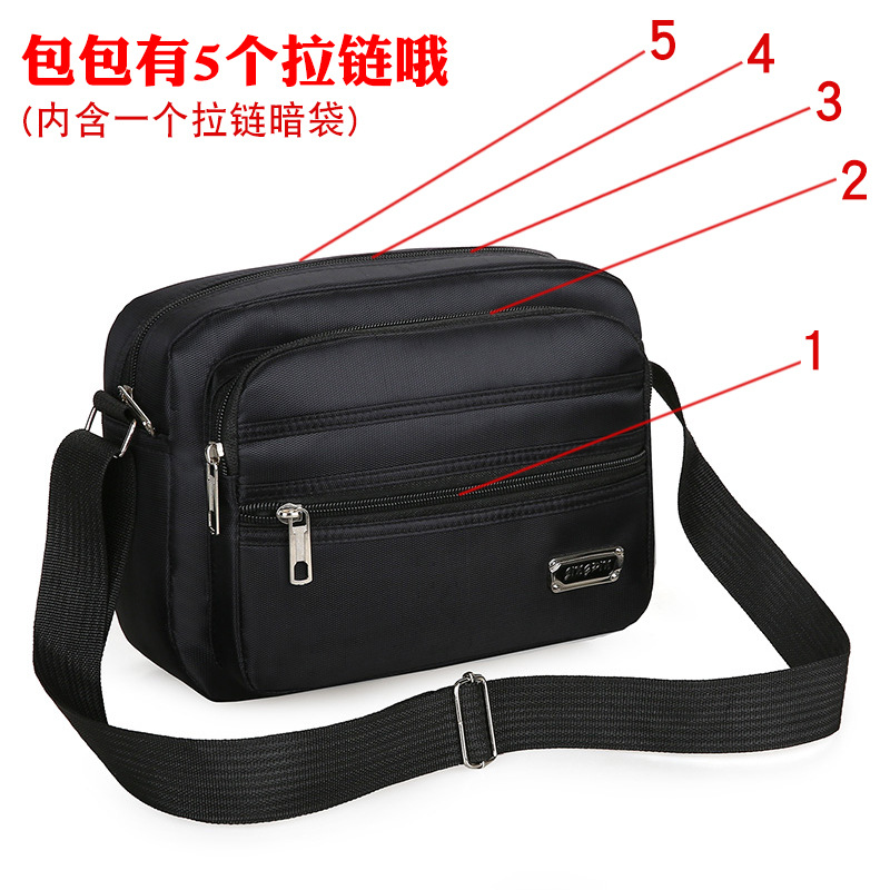 Bolsa de negocios para hombres y mujeres billetera de nylon bolsa de carga de lona cajero hombro bolsa de mensajero bolsa de tela oxford bolsa de negocios