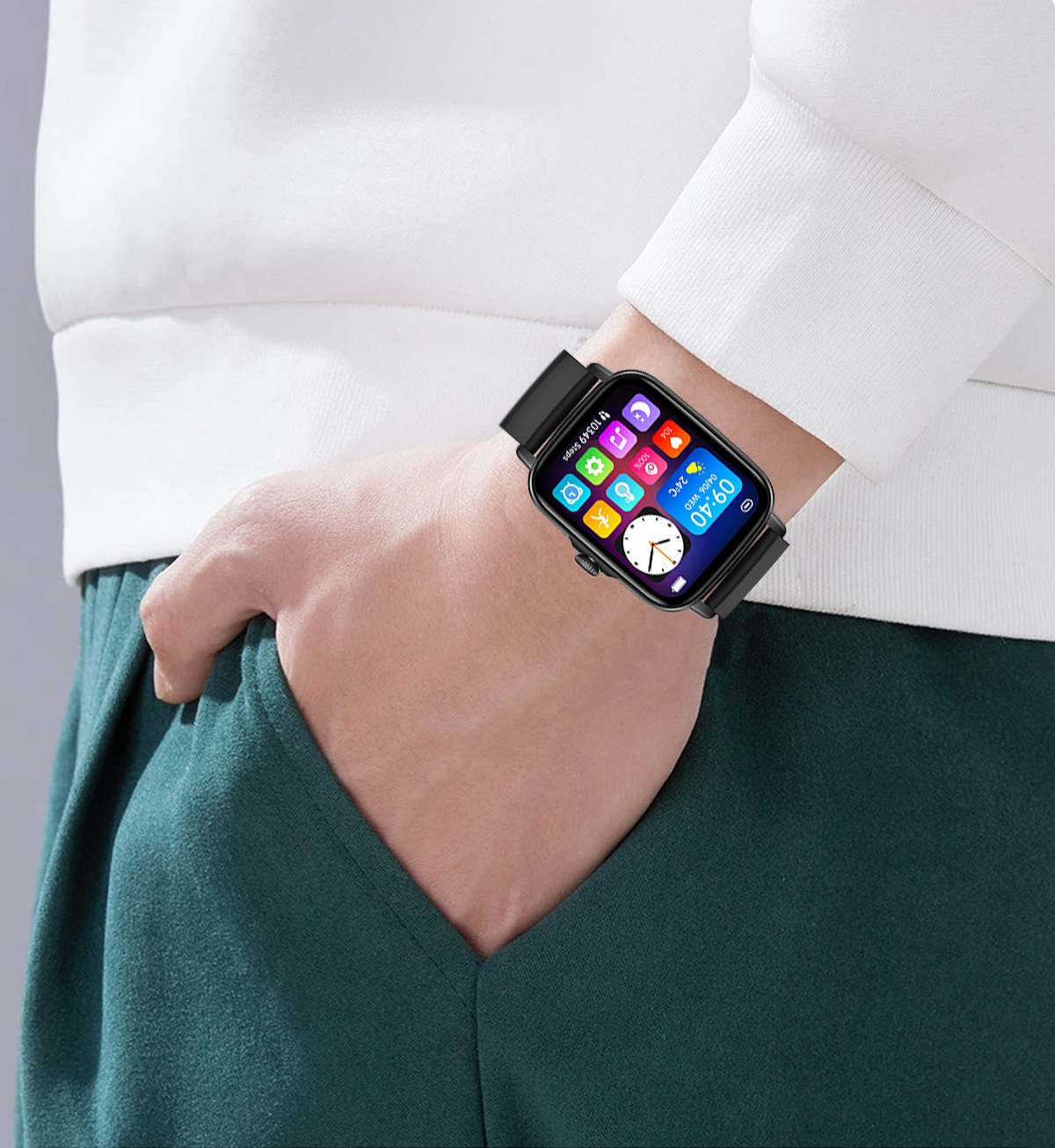 Title 15, KT59 Bluetooth Calling Real-time Reminder Smart...