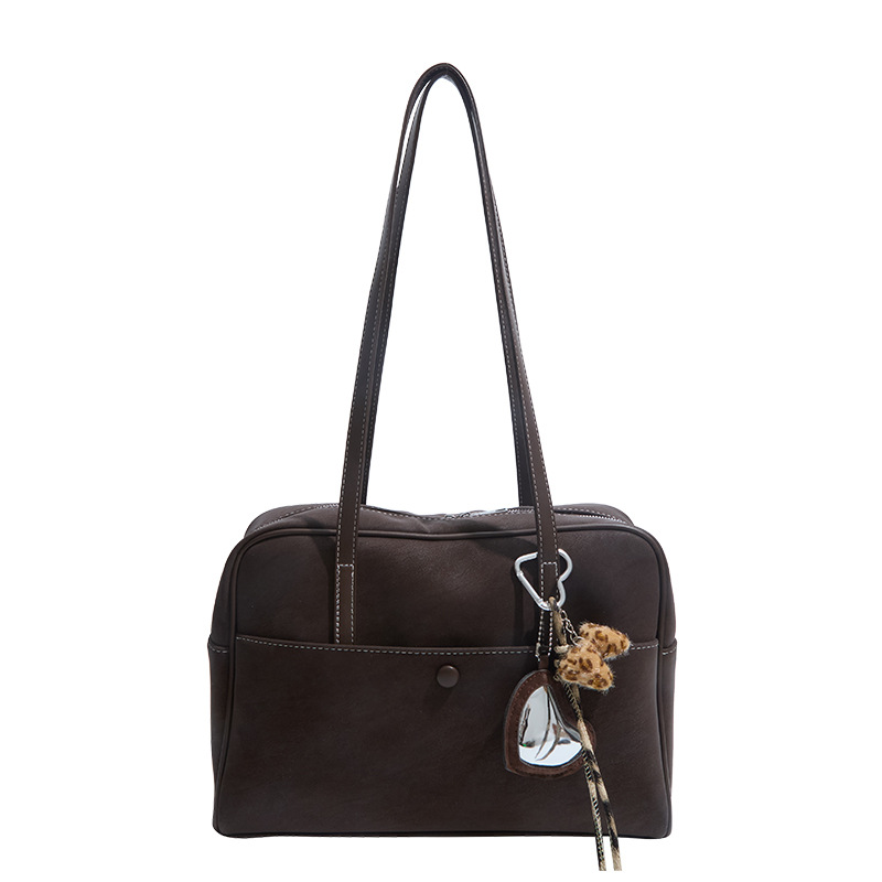 Bolso de mujer retro bolso de almohada de gran capacidad ventas calientes nueva textura de alta calidad simple bolso de hombro bolso casual