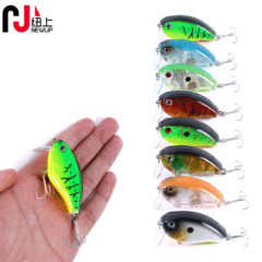 Rock bait 6CM/17G Luya fake bait fat man rock bait bionic hard bait 8 colors wholesale