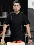 夏季凉爽厨师烹饪工作服