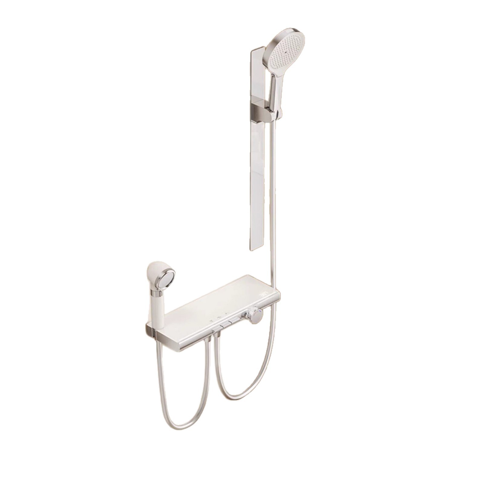 Pequeño libro rojo para adultos y niños duchas set de ducha sin techo pulverización doméstica galvanizado a temperatura constante filtrado de leche blanca baño de belleza de la piel