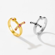 �W��S925���yõ�t��ʯذ�׼��^��ָ�¿��OӋ�߼���ɫС���OӋ��ָ