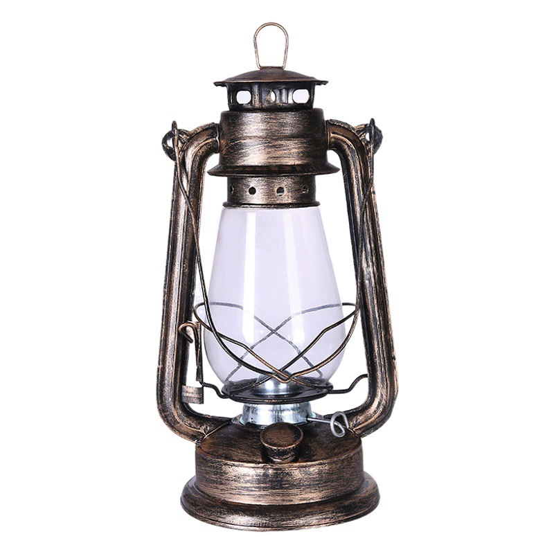 Винтажный фонарь керосиновая лампа портативный Открытый Палатка Кемпинг Атмосфера лампы Железные украшения декоративная лампа