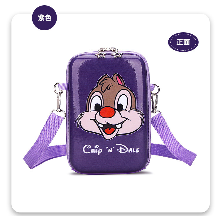Children's mobile phone bags, cartoon Mickey Ni single-shoulder bags, cute and trendy bags for boys and girls, 2021 new style crossbody bags wholesale undefined