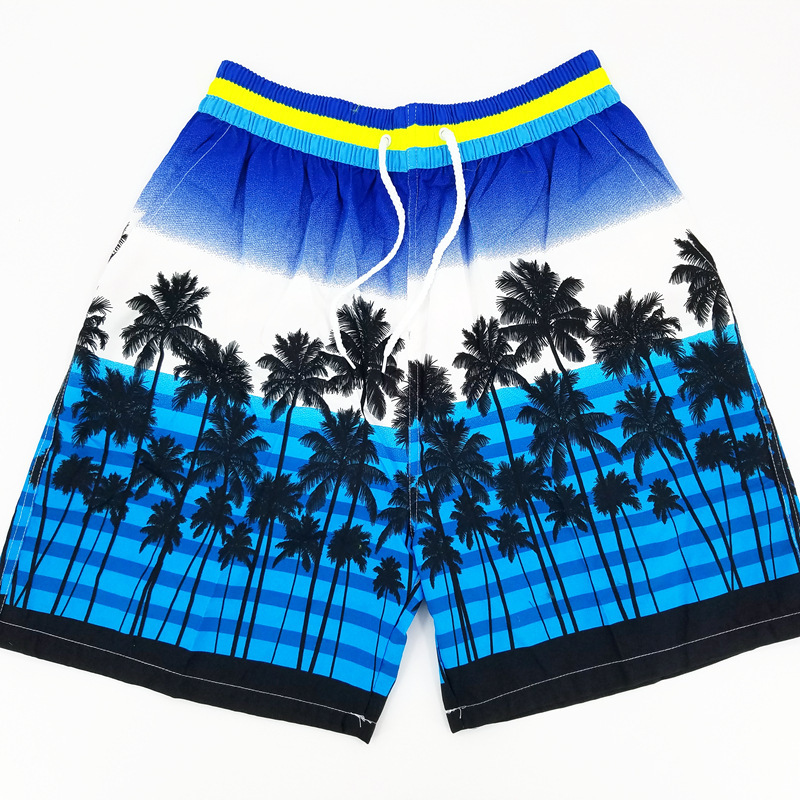 Men'S Gender Casual Style Men'S Coconut Tree Casual Regular Fit Men's Bottoms