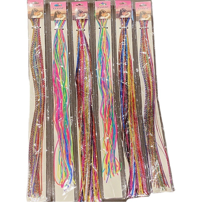 Pelo trenzado cuerda de color trenza sucia cuerda del pelo artefacto Cinta Los niños de colores coloridos accesorios para el cabello cinta tocado femenino
