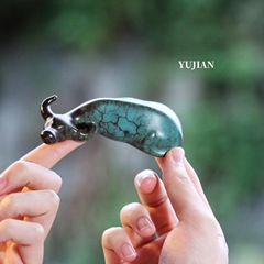 茶寵精品陶磁器茶盤の置物は茶を養うことができます。