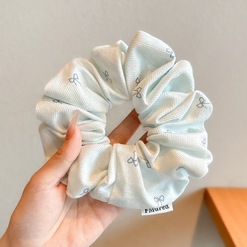 Estilo pastoral francés, diadema de intestino grueso, accesorios para el cabello dulce de alta calidad para mujer, cuerda para la cabeza, nueva cuerda para el cabello de todo fósforo, banda elástica alta