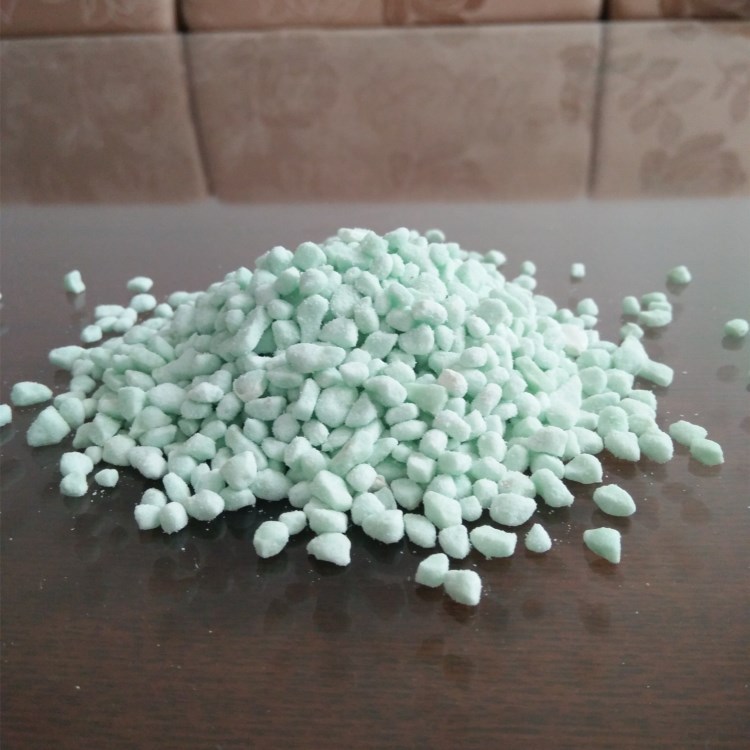 供应硫酸亚铁颗粒 优质七水硫酸亚铁挤压颗粒铁肥 农业级