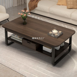 Coffee Table for Small Living Room, Simple Small Table for Home Use, Light Luxury Sofa Side Table, Simple Modern Creative Tea Table, Square Table