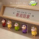 Crayon Small New Peripheral Toy Hand-made Raincoat Small New Cute Cartoon Animation Doll Model Desktop Pendulum XK