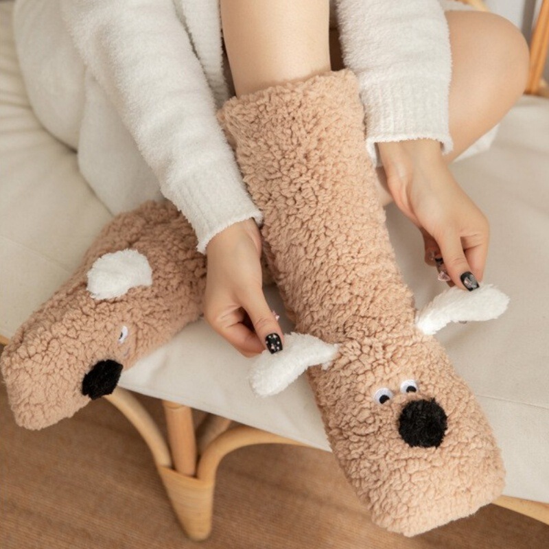 Floor socks sleep socks winter snow socks home leg set carpet socks slippers socks women wholesale confinement socks