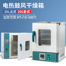 電熱鼓風干燥箱小型中葯材食品培養鼓風恆溫干燥箱立式卧式20L