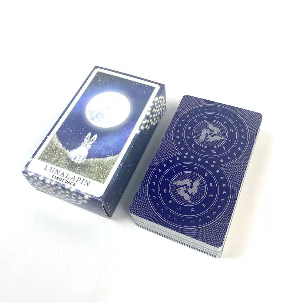 Дека Tarot 2022 12*7 большого размера с инструкцией на бумаге
