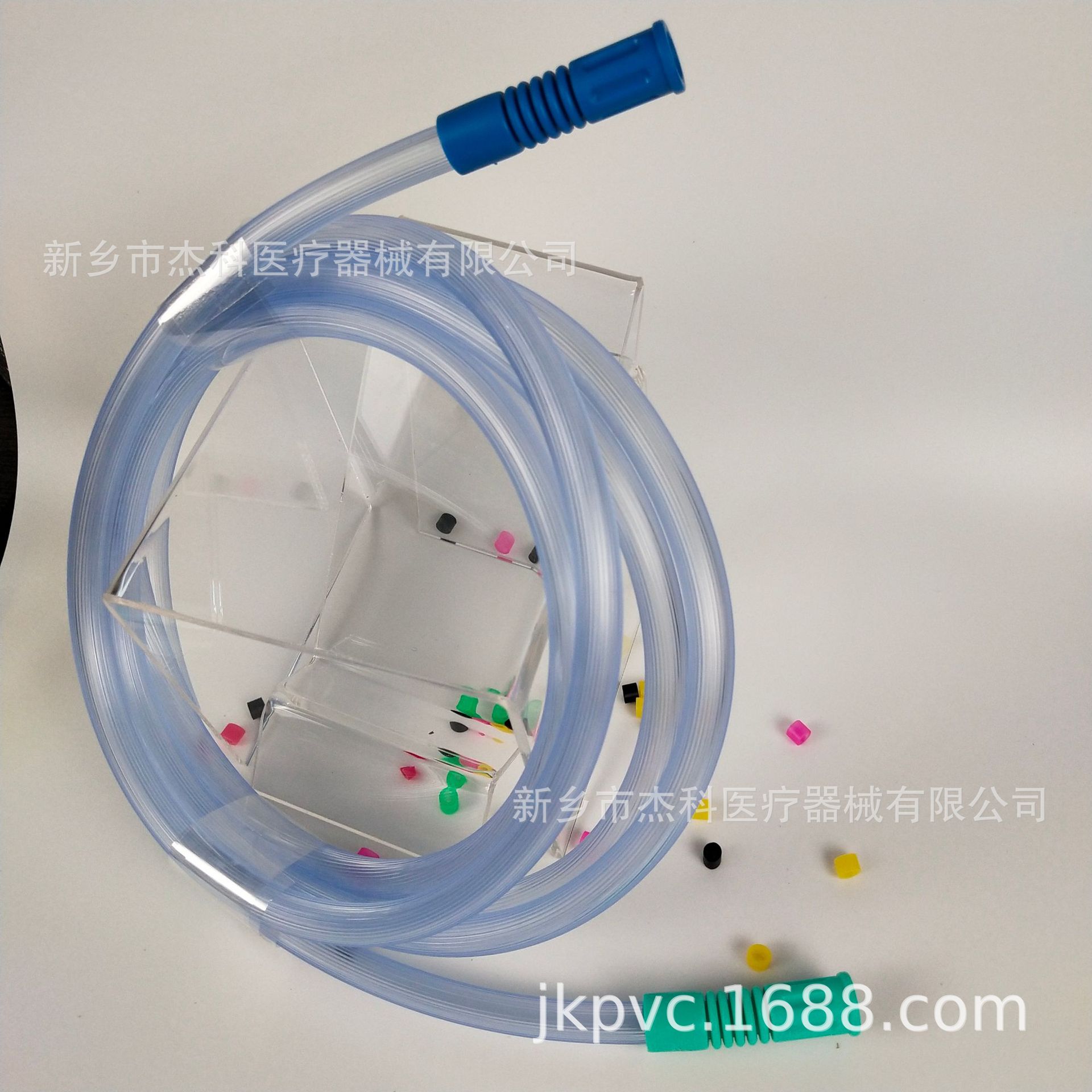 厂家供应双排管pvc条纹管紫色pvc透明软管