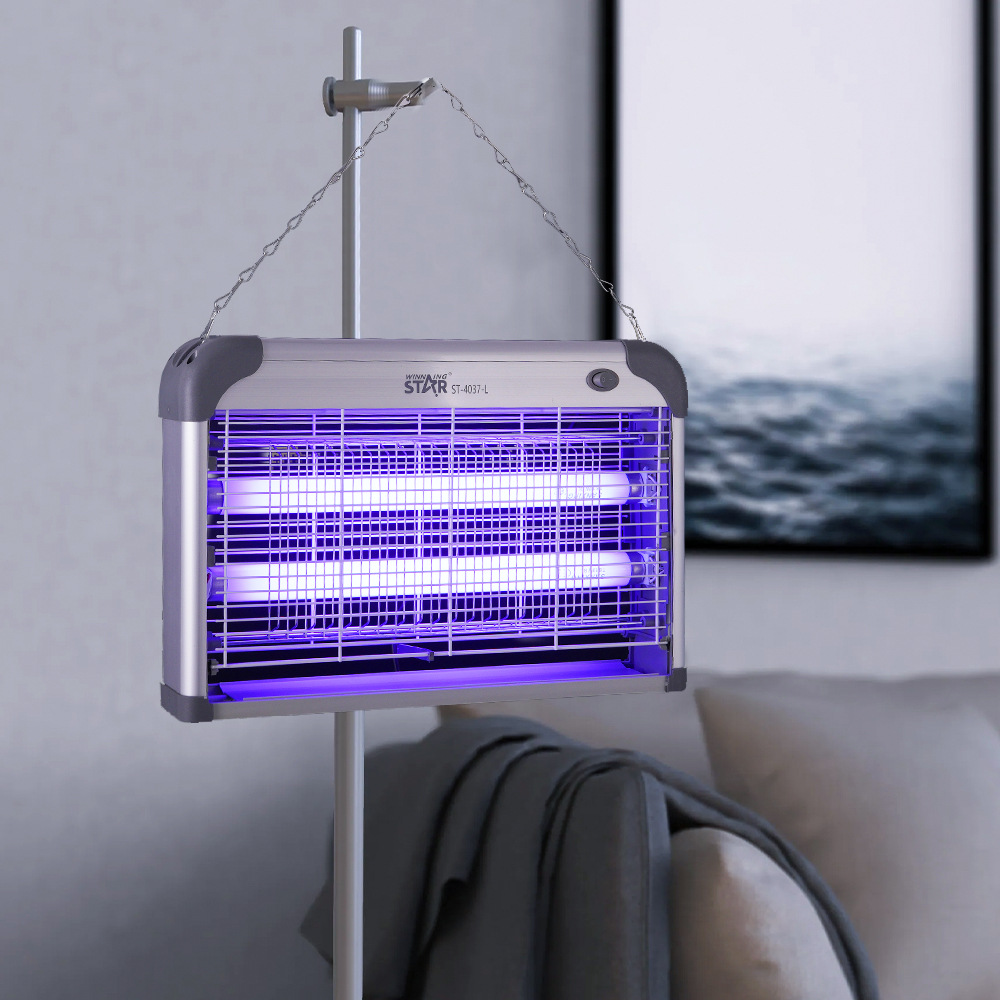 Winningstar transfronteriza estándar Británico 20W30W estándar Europeo de alta tensión LED de aluminio lámpara de descarga eléctrica mosca asesino mosquito lámpara