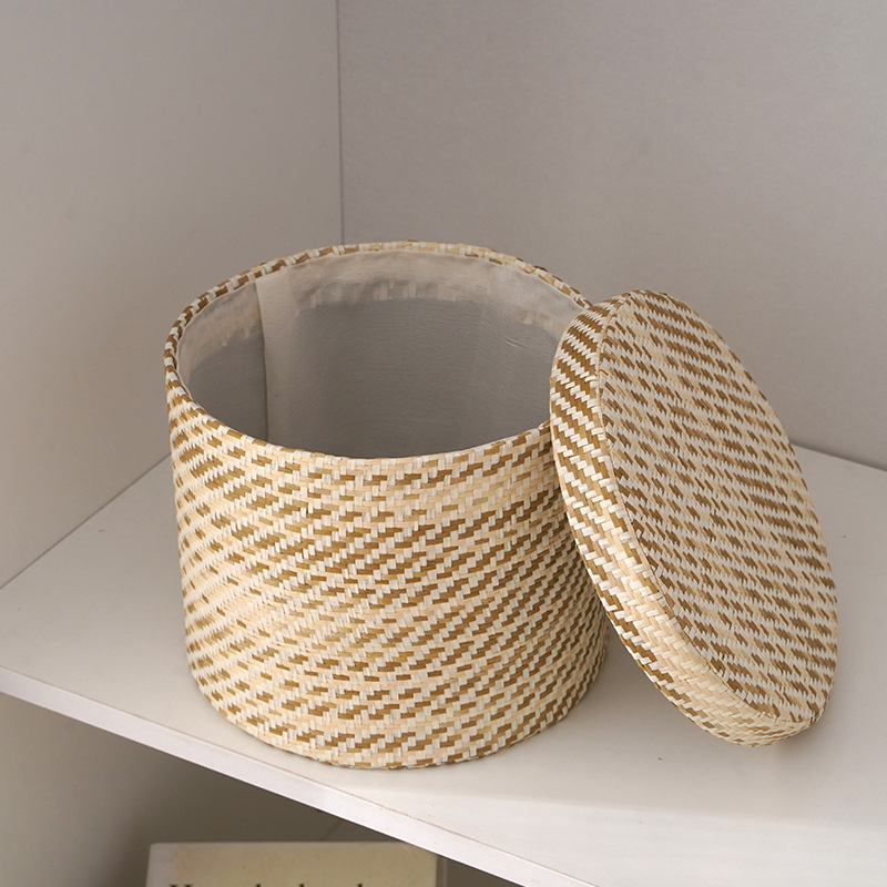 整套杂物收纳筐现代简约风格日用杂物书籍整理箱储物收纳筐