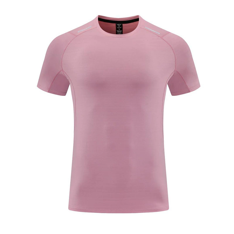 Прямая трансляция новой быстросохнущей мужской футболки из ледяного шелка, универсального топа с круглым вырезом из ледяного шелка для занятий спортом на открытом воздухе, который можно открывать дважды.